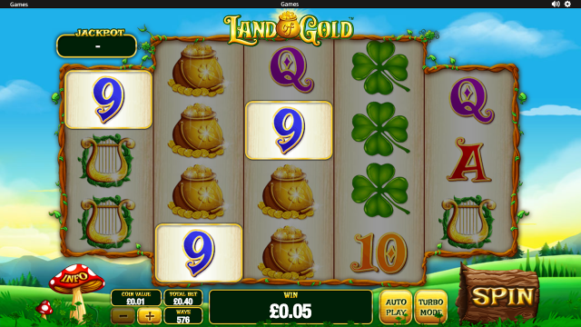 Игровой интерфейс Land Of Gold 13