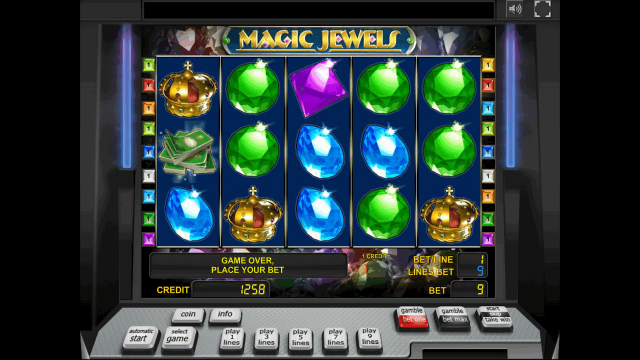 Характеристики слота Magic Jewels 1