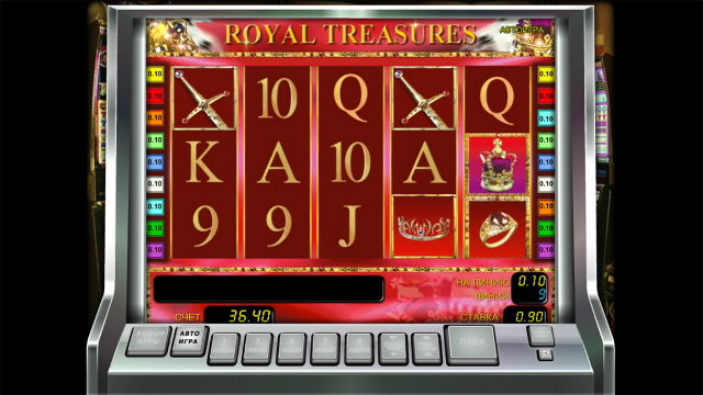 Характеристики слота Royal Treasures 5