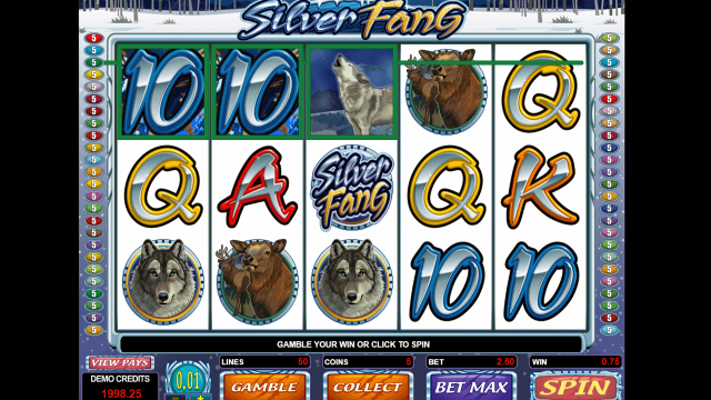 Игровой интерфейс Silver Fang 2