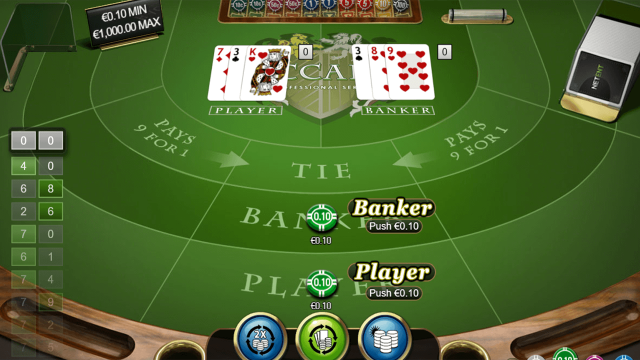 Характеристики слота Baccarat Pro Series Table Game 10