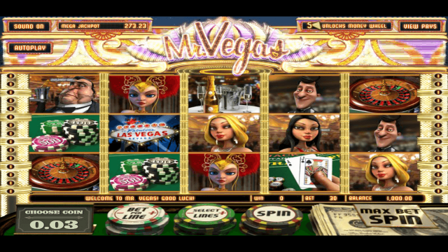 Характеристики слота Mr. Vegas 1